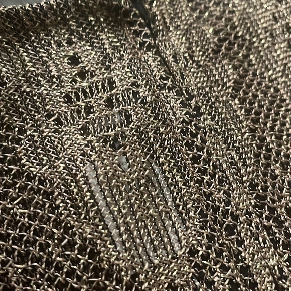 Beautiful Vintage Gold Sheer Dress - Picture 13 of 15